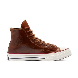 Кеды Converse Chuck 70 Color Leather High Top коричневые