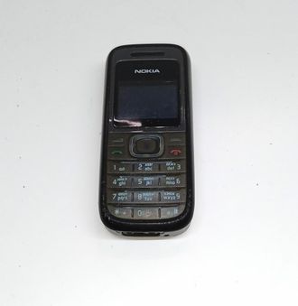 Неисправный телефон Nokia 1208 (нет АКБ, не включается)