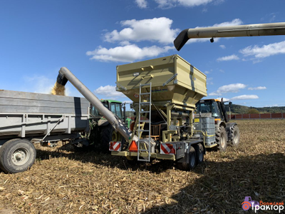 Передвижная вальцовая плющилка влажного зерна ROmiLL М2 Plus