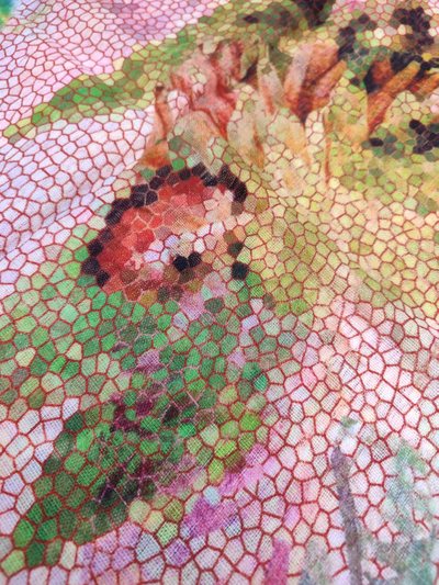 Павловопосадский палантин 10494-3