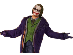 Джокер (Бэтмен, Тёмный рыцарь) - Коллекционная фигурка 1/12 scale The Joker, The Dark Knight Batman The Criminal (BH001) - Bullet Head