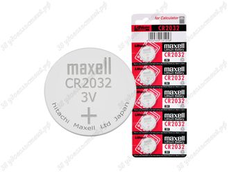 Литиевая батарейка Maxell тип CR2032