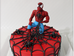 Торт с человеком пауком (3,5 кг.)