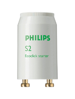 Стартер для люминесцентных ламп Philips S2 4-22W 220-240V (25 шт в упак)