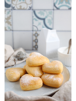 Пышка сердечко