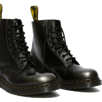 Silver doc martens cheap