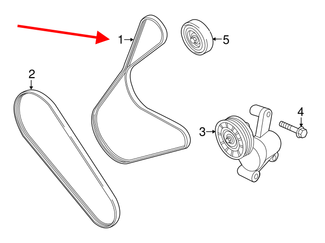 Замена приводного ремня 1.25-1.4-1.6 Duratec Ford Fiesta 2008 - Ремонт и Запчаст