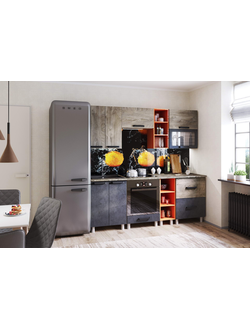 Кухня "Крафт" (Domani) эдгрейн