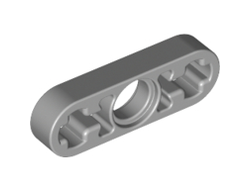 Technic, Liftarm Thin 1 x 3 - Axle Holes, Light Bluish Gray (6632 / 4211566 / 6360043)