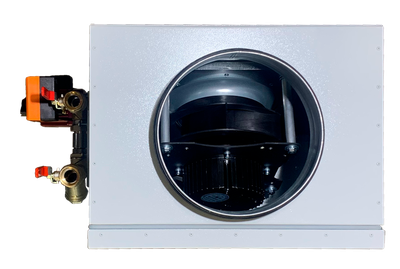 VMPU-W-FR-500-1 УСТАНОВКА ПРИТОЧНАЯ КОМПАКТНАЯ С ФРЕОН. ОХЛАЖДЕНИЕМ 500м3/ч, ВОДЯНОЙ НАГРЕВ,  1 фаза 230В