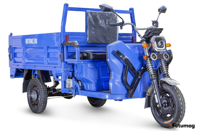 Грузовой электротрицикл Rutrike D5 1700 темно-синий