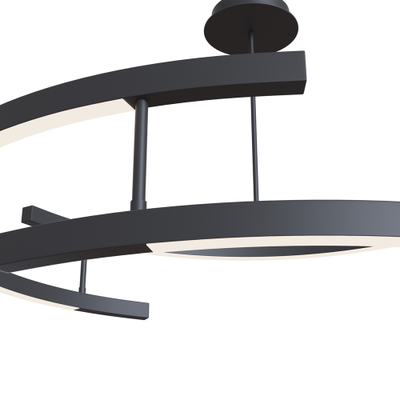 Подвесной светильник Line, MOD016PL-L52BK, Maytoni