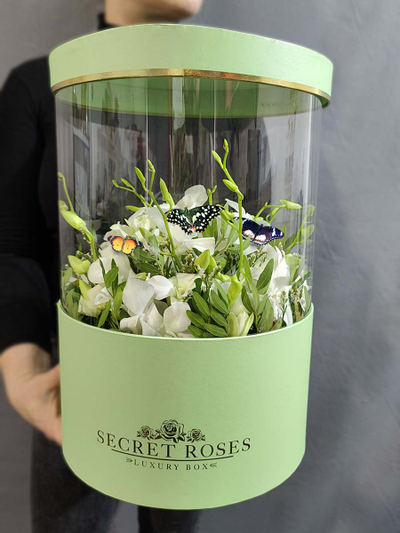 Букет с бабочками № 132