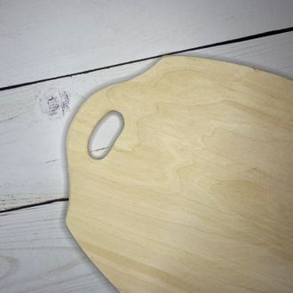 Доска без росписи Овал большая 340*230 мм заготовка для росписи и декупажа