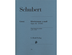 Schubert: Piano Sonata a minor op. 42 D 845