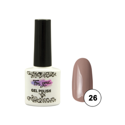 Гель-лак FOR YOU Nude Line № 26
