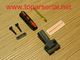 Baikal MP-153,-155, MP-27, Spartan-453, spr-310 illuminat. fiber optics rear sight set