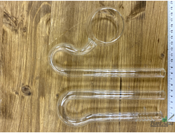 Набор Lily Pipe Spin NANO 13 мм - вход и выход из стекла