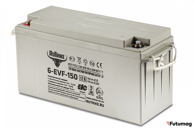 Тяговый аккумулятор RuTrike 6-EVF-150 (12V150A/H C3)