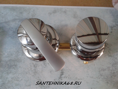 Смеситель для душевой кабины на 3 положения S3-10 S3-12 S3-15 см под шток