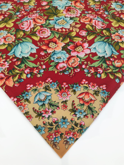 Павловопосадский платок Соловьиные ночи 1891-5