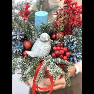 Новогодняя композиция № 1186