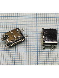 Разъем зарядки № 65 Type-C 12pin Prestigio PMT3104, Dexp P11, C38, T21, K61, R110, R180, Blackview BV9100, Dexp Ursus Q180,  Lenovo S5, K520, Blackview P10000 Pro, BV5900, Teclast P20HD