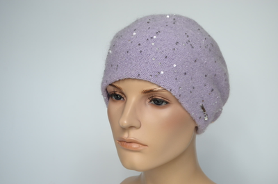 Вицио берет Италия лилового цвета