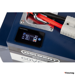 Литиевый тяговый аккумулятор Gelbert LiFePO4 (60V/52Ah/80A/3,120Wh) BT/Display
