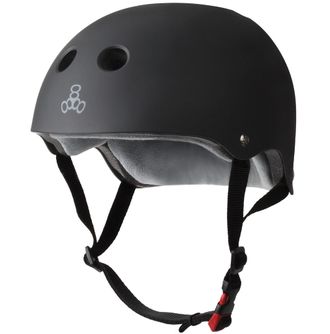 Купить защитный шлем Triple Eight (Black Rubber) в Иркутске