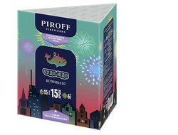 Батарея салютов ЧУДО-ЮДО БСП0101510 PIROFF | Neva-Salut.com