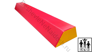 Бруч Трапеция красный