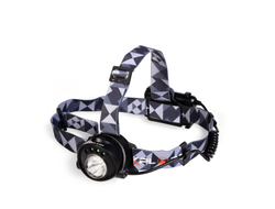 Фонарик налобный HL-57 серия EXPLORER светодиодный с сенсором движения и блоком питания