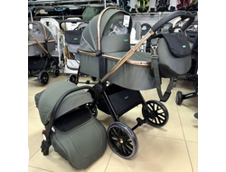 Детская коляска 3 в 1 Luxmom 788 Темно-зеленый