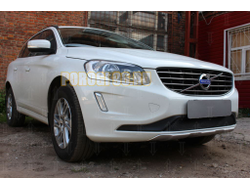Защита радиатора Volvo XC60 2013-2018 black PREMIUM