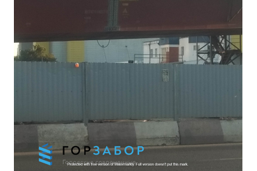 Строительное ограждение установить в МО под ключ