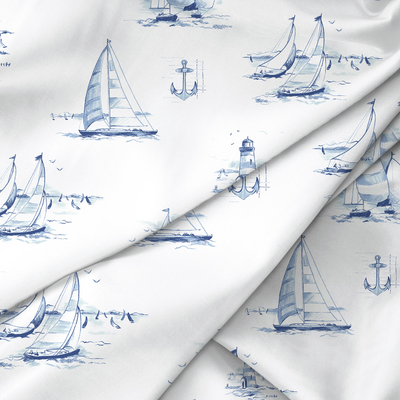 Комплект постельного белья Regatta blue