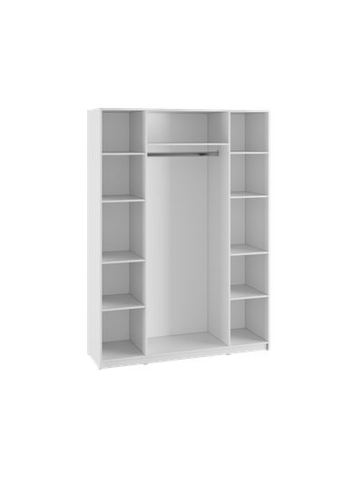 Бруно шкаф 1600 4-х ств (лдсп белый)