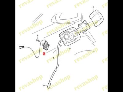 Мотор привода лючка бензобака для vw audi
