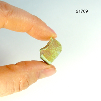 Бирюза натуральная (необработанная) Казахстан арт.21789: 2,9г - 17*13*10мм