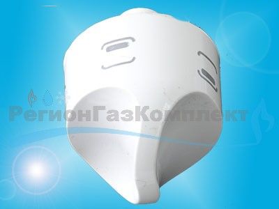 Ручка переключателя ТЭНов духовки "Лысьва" мод. ЭГ (МС-2, М2С), белая, длинная ножка