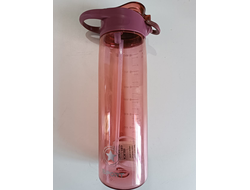 (Sport) Бутыль с трубкой в цвете - (950 мл)