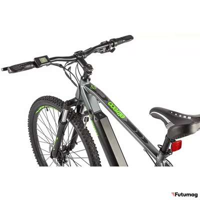 Велогибрид Eltreco Ultra LITE черно-зелёный