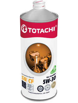 Масло моторное TOTACHI Eco Gasoline SN/CF 5w30 1л п/с