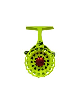 Катушка зимняя #K-1-CH Ø65мм., мультипликаторная, под левую руку.