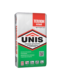 Гипсовая штукатурка Юнис (Unis) Теплон мешок (30 кг)