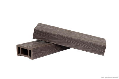 Поручень ДПК 2,9м Темно-коричневый