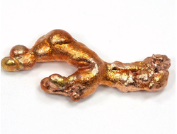 Медь, коллекционный образец, США (38*15*8 мм, 7 г) №28720