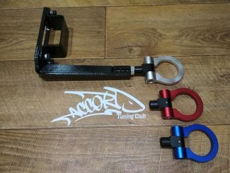 Передний Буксировочный крюк Js racing &quot;Style&quot;для Honda Accord Cl7/9 (Acura tsx) от АТС