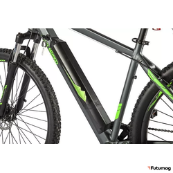 Велогибрид Eltreco Ultra MAX черно-зеленый